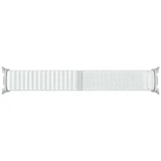 Szíj Samsung Szövet a Galaxy Watch8 / Watch8 Classic-hoz (M/L) fehér