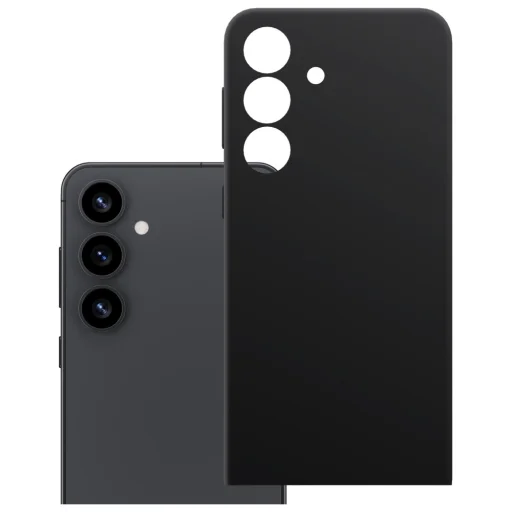 3MK Hardy MagSilicone tok Samsung Galaxy S24 fekete - 7