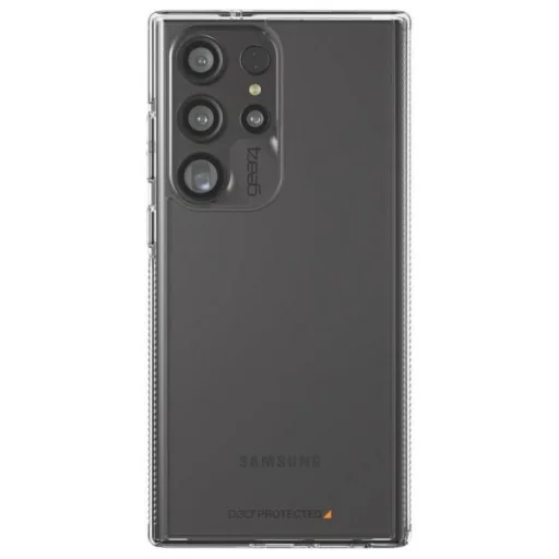 Gear4 D3O Crystal Palace tok Samsung Galaxy S23 Ultra számára Átlátszó tok - 3