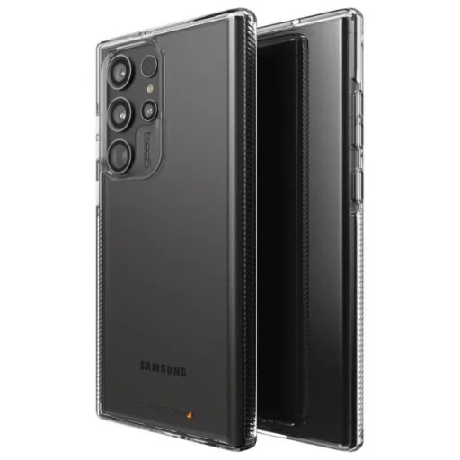 Gear4 D3O Crystal Palace tok Samsung Galaxy S23 Ultra számára Átlátszó tok - 1