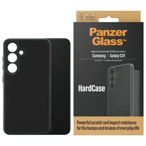 PanzerGlass HardCase Samsung Galaxy S24 tok katonai szintű fekete 1219 - 1