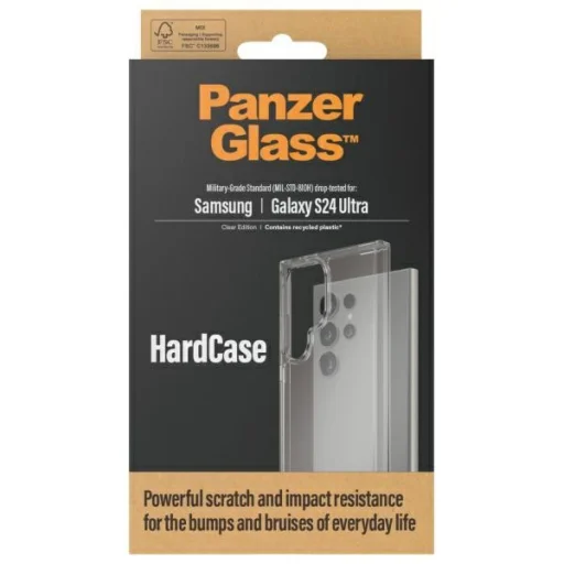 PanzerGlass HardCase Sam S24 Ultra S928 katonai minőségű átlátszó tok 1215 - 4
