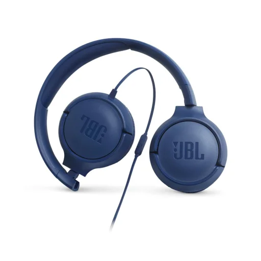 JBL vezetékes fülhallgató T500 kék - 5