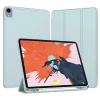 iPad Pro 12.9 (2018/2020/2021/2022) tok - Techsuit - Flex Trifold (ceruzatartóval) - Égkék - 1