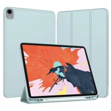 iPad Pro 12.9 (2018/2020/2021/2022) tok - Techsuit - Flex Trifold (ceruzatartóval) - Égkék