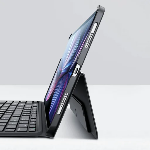 ESR - Ascend Billentyűzet - iPad Air 4 / 5 (2020/2022) / iPad Pro 11 (2018 / 2020 / 2021 / 2022) - Fekete tok - 4