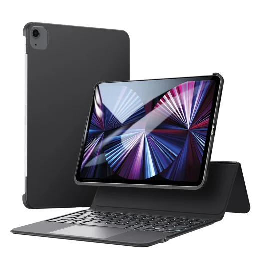 ESR - Ascend Billentyűzet - iPad Air 4 / 5 (2020/2022) / iPad Pro 11 (2018 / 2020 / 2021 / 2022) - Fekete tok - 2