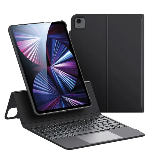 ESR - Ascend Billentyűzet - iPad Air 4 / 5 (2020/2022) / iPad Pro 11 (2018 / 2020 / 2021 / 2022) - Fekete tok - 1