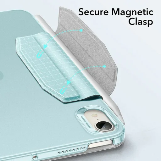 ESR - Ascend Trifold - iPad mini 6 (2021) / iPad mini 7 (2024) - Kék tok - 2