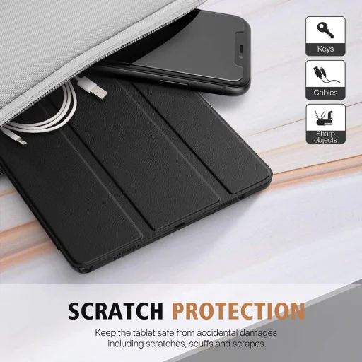 Techsuit - FoldPro tok - Samsung Galaxy Tab A7 10.4 (2020 / 2022) - Fekete - 6