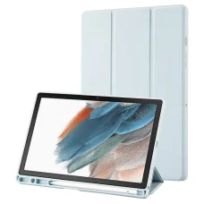 Samsung Galaxy Tab A8 10.5 (2021) Techsuit - Flex Trifold (ceruzatartóval) - Világoskék tok