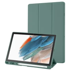 Samsung Galaxy Tab A8 10.5 (2021) - Techsuit - Flex Trifold (ceruzatartóval) - Zöld. tok