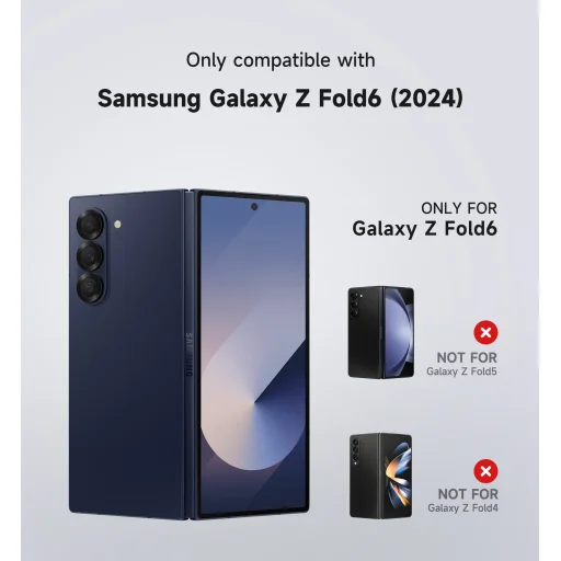 Samsung Galaxy Z Fold 6 Suritch 360 tok fekete - 7