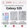 Samsung Galaxy S25 Dexnor 360 tok kihajtható állvánnyal, piros ütésálló - 7
