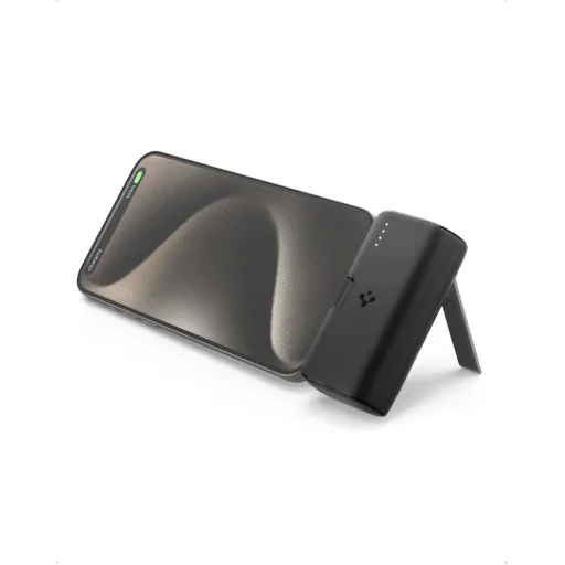 Spigen EA2205 Power Bank 5000 mAh 22.5 W Fekete - 4