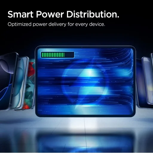 Spigen Essential Ea2210 Power Bank 10000 mAh 22.5W Fekete - 5