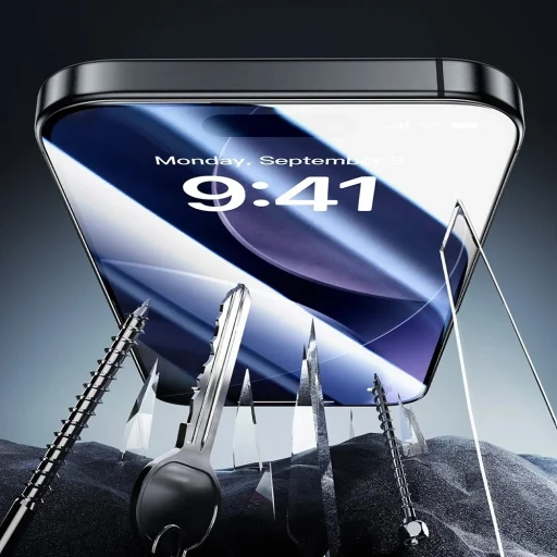  iPhone 17 Fekete ESR Privacy Armorite Képernyővédő UltraFit üvegfólia (3 darabos csomag) - 4