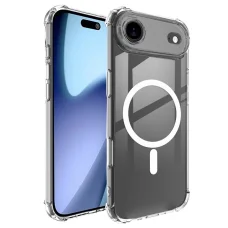  Apple iPhone 17 Air Átlátszó - Techsuit ütésálló átlátszó szilikon MagSafe tok