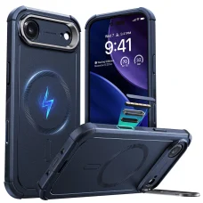 iPhone 17 Air Kék ESR - Cyber Armor kitámasztós tok