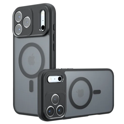  iPhone 17 Pro Max Techsuit - PureFrost MagSafe tok - Opál Fekete - 1