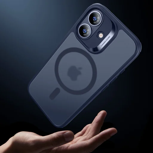  iPhone 17 Matt Kék ESR Klasszikus Hibrid HaloLock tok - 6