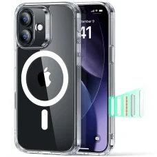  iPhone 17 Átlátszó ESR Klasszikus Hybrid HaloLock tok