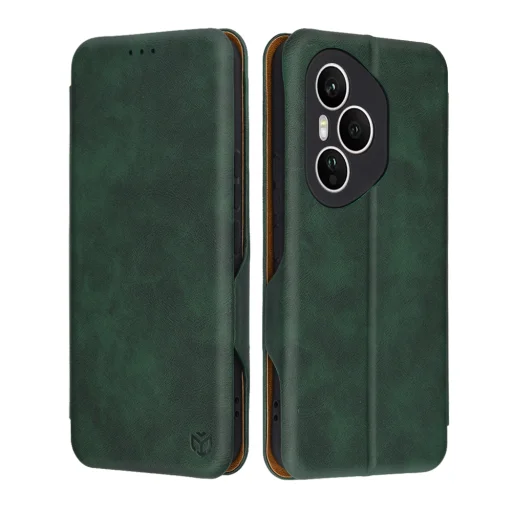  Honor 400 Pro Zöld Techsuit Biztonságos Pénztárca Plus tok - 1