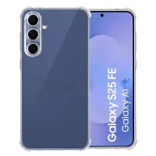 Samsung Galaxy S25 FE - Techsuit - Ütésálló átlátszó szilikon tok - Átlátszó