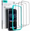 iPhone 17 Pro Max Priehľadné ESR Tvrdené sklo (3 ks) sklenená fólia thumbnail