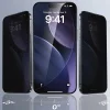  iPhone 17 Pro Max Fekete üvegfólia ESR Privát Érintőképernyős Üveg UltraFit (3 csomag) - 3