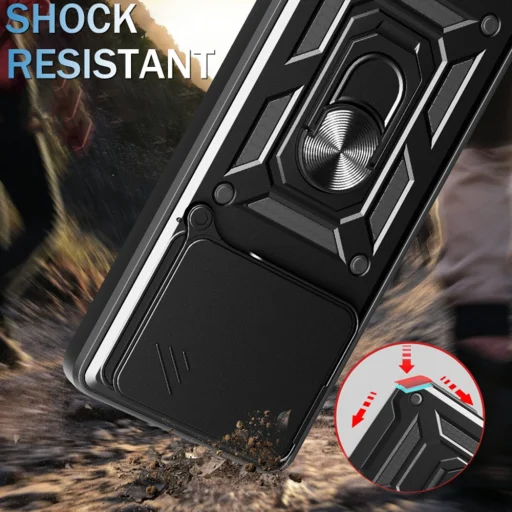 Techsuit - CamShield sorozat - Nothing Phone (3) - fekete tok - 6