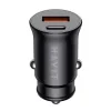 Havit - Autós töltő (CC2022) - USB, Type-C, PD20W, 3A, PC - Fekete thumbnail
