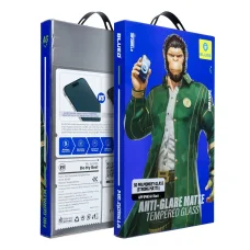  Apple iPhone 17 Air fekete (Erős Matt) 5D Mr. Monkey Glass üvegfólia