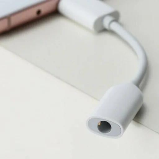 Xiaomi Eredeti USB-C/3,5mm Adapter Fehér (Service pack) - 3