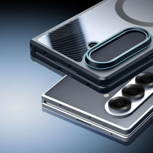  Samsung Galaxy Z Fold 7 fekete DUX DUCIS AIMO MAG kompatibilis MagSafe funkcióval tok - 6