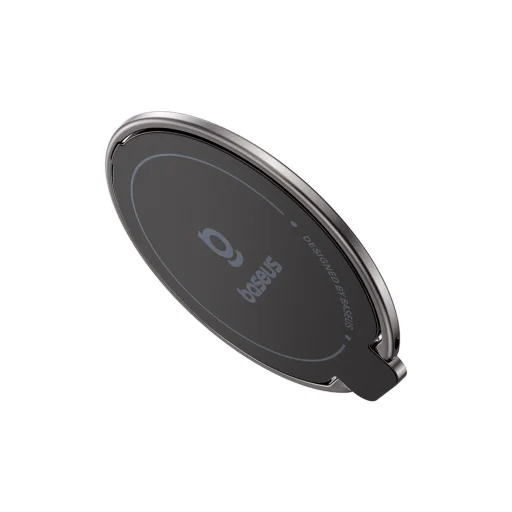 Baseus MagPro II Mágneses Gyűrű Állvány Funkcióval - Titán - 2