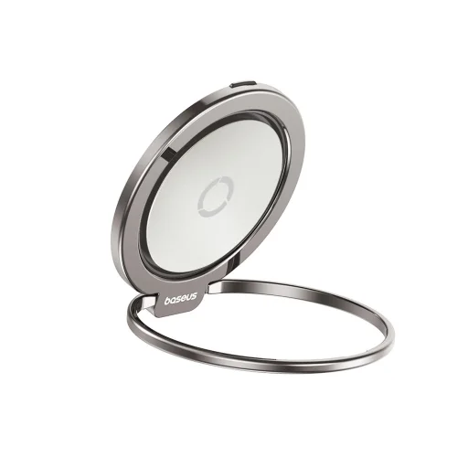 Baseus MagPro II Mágneses Gyűrű Állvány Funkcióval - Titán - 3