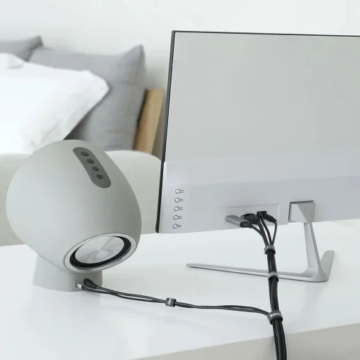 Baseus Circle Velcro kábelrendező 50cm - fekete - 2