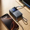Joyroom JR-PR1 10000mAh 22.5W Powerbank with Built-in Retractable USB-C Cable - Black thumbnail
