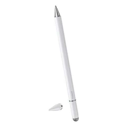 Baseus Smooth Writing III 3in1 Passive Stylus Magnetic Version - White - 2