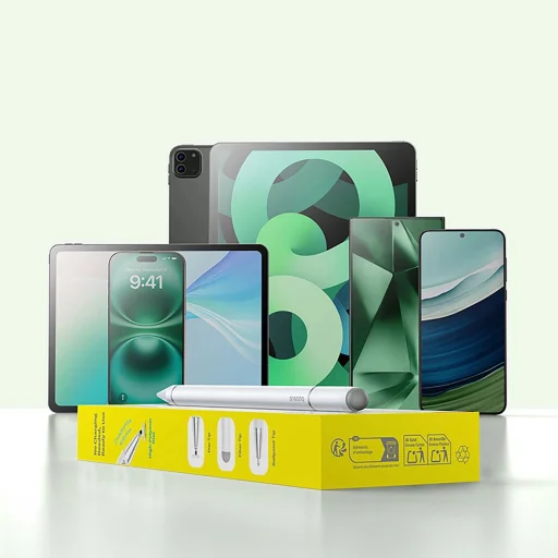 Baseus Smooth Writing III 3in1 Passive Stylus Magnetic Version - White - 10