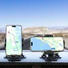 Joyroom JR-ZS259 klipszes autós telefontartó három állítható lábbal - fekete thumbnail