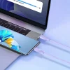 Baseus Pudding 100W USB-C - USB-C Kábel 2m - Lila thumbnail