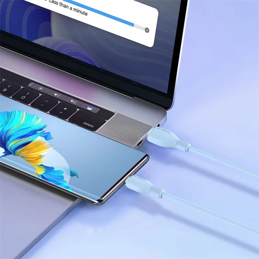 Baseus Pudding 100W USB-A - USB-C Kábel 2m - Kék - 8