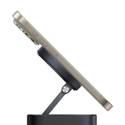 Baseus MagPro Series II 7 az 1-ben USB-C Hub MagSafe-kompatibilis töltővel 15W + HDMI + USB-A + USB-C + SD/TF - Fekete - 5