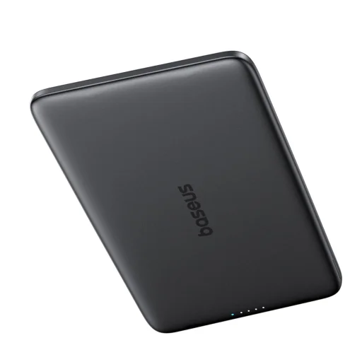 Baseus PicoGo AM41 5000mAh 20W Ultra-vékony MagSafe kompatibilis Power Bank fekete Baseus Simple USB-C 60W 30 cm kábellel - Szürke - 3