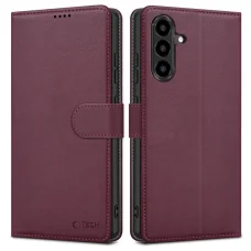 Tech-protect Wallet Samsung Galaxy A17 tok Mulberry