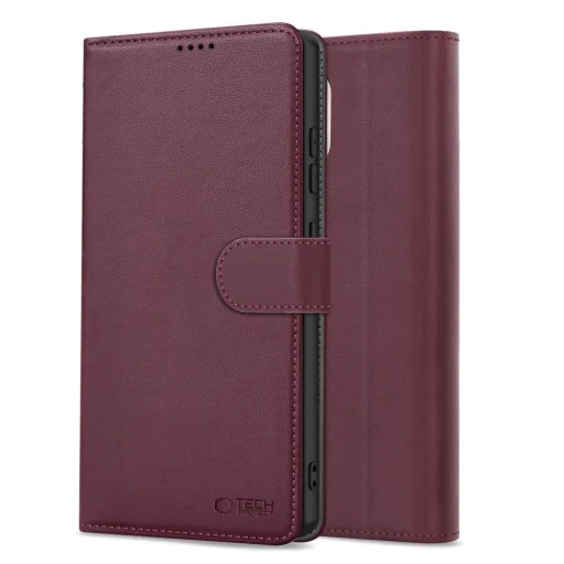 Tech-protect Wallet Samsung Galaxy A17 tok Mulberry - 3