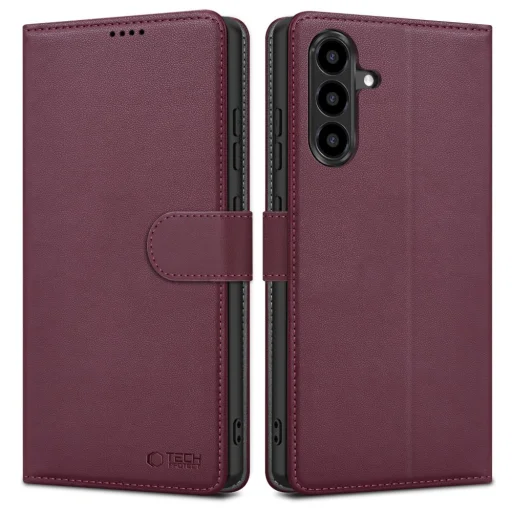 Tech-protect Wallet Samsung Galaxy A17 tok Mulberry - 1