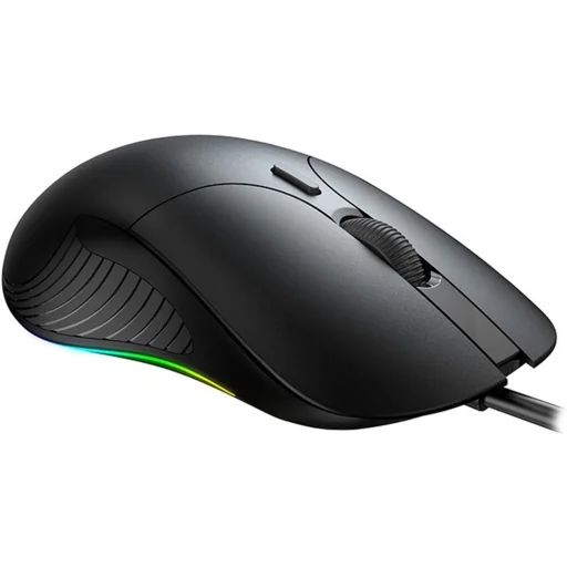 Havit - Vezetékes Gaming Egér (MS1020WB) - RGB világítással, 2400 DPI, Ergonomikus kialakítás, USB 5V - Fekete - 1